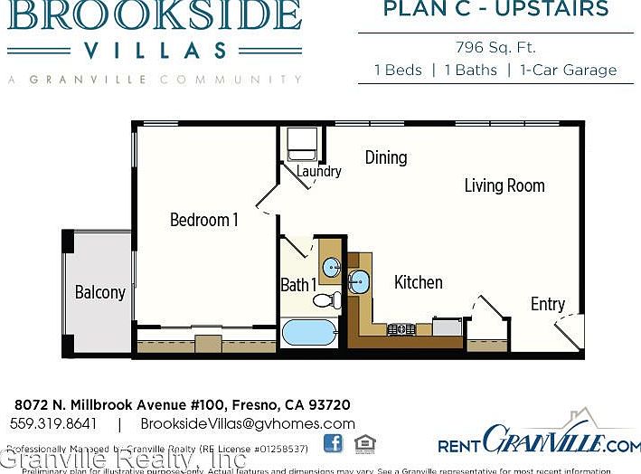 2nd image of 8072 N Millbrook Ave APT 242