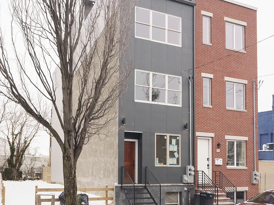 Grey building