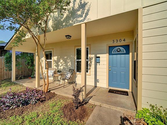 front porch with great view of the street.