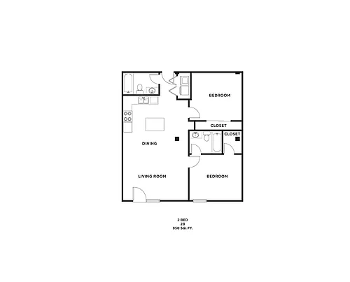 Floor plan 2B