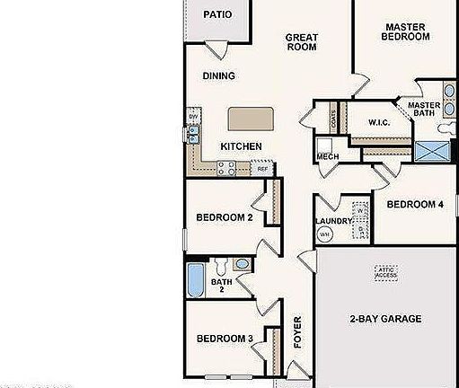 4th image of 812 S Silvercreek Ct
