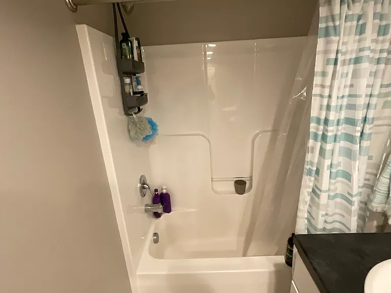 bath tub and shower