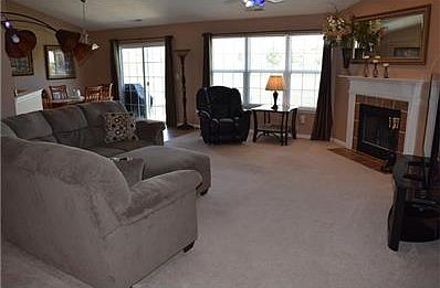 Super open and airy floor plan with soaring cathedral ceilings.