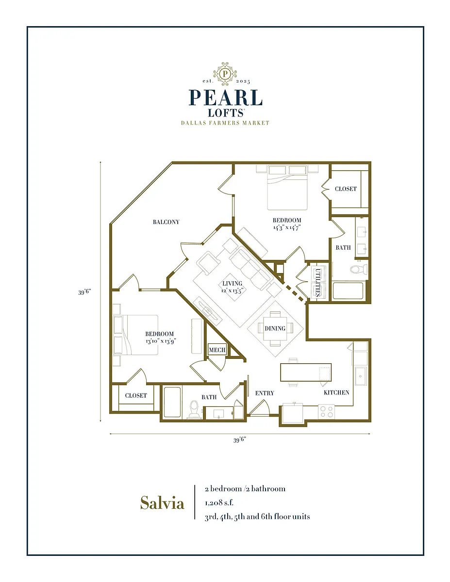 Floor plan Salvia