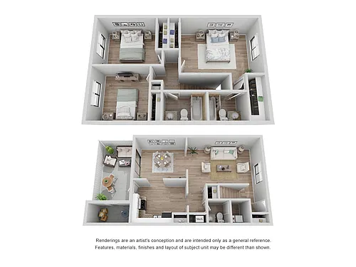 Floor plan C3TH