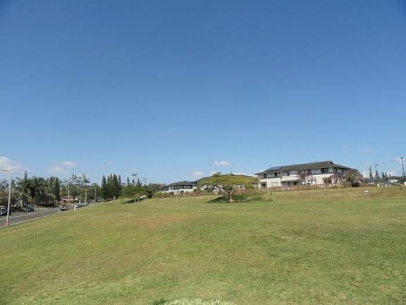 Open Field Across Parking