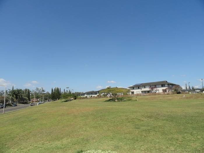 Open Field Across Parking