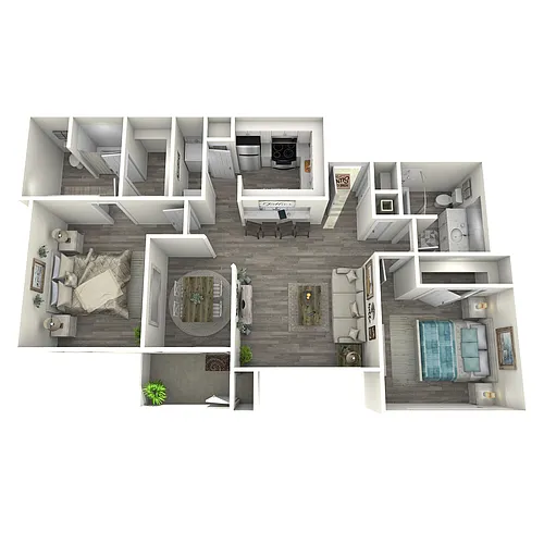 Floor plan B3