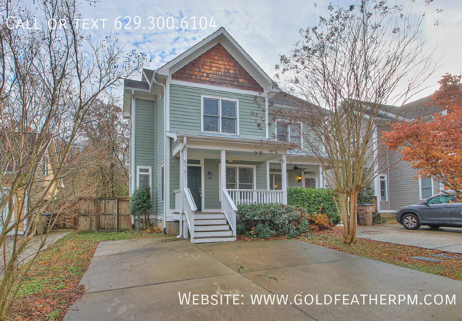 Coming Soon - Charming 2 Bed/2.5 Bath Home for Rent w/ Office in West Nashville offered by GOLDfe... — Photo 3