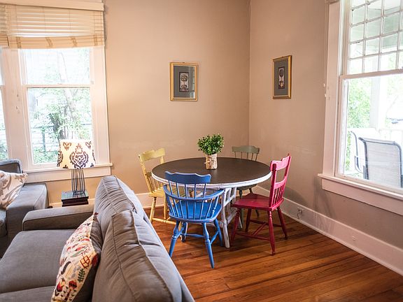 Large living and dining space