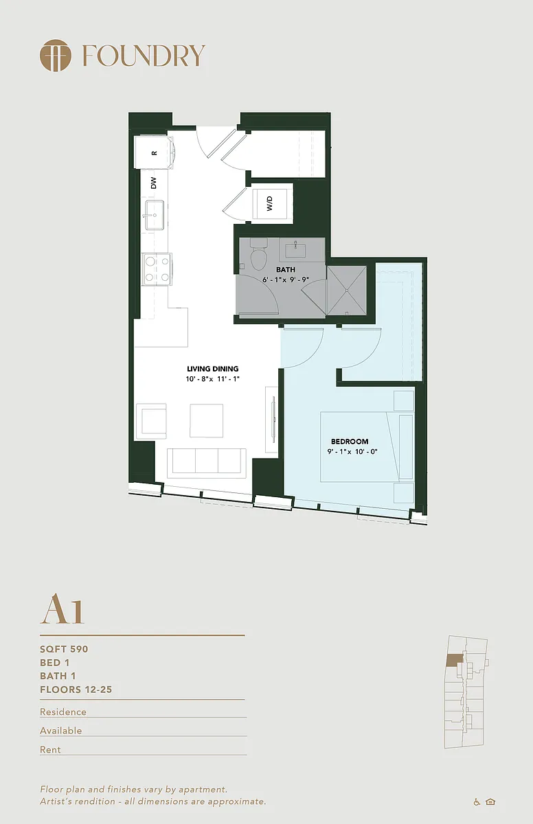 Floor plan A1