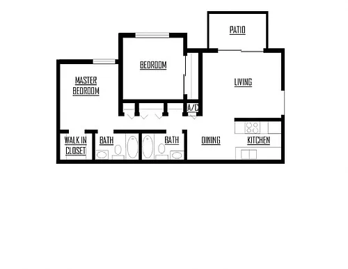 Floor plan B2