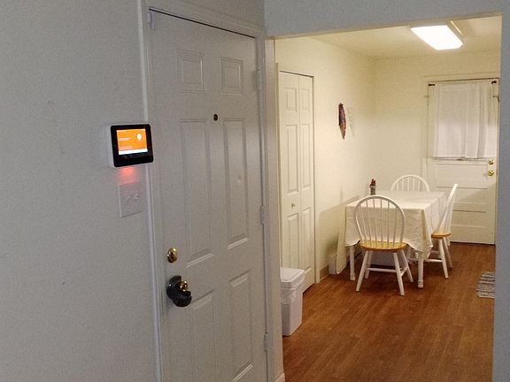 Front Door & Kitchen