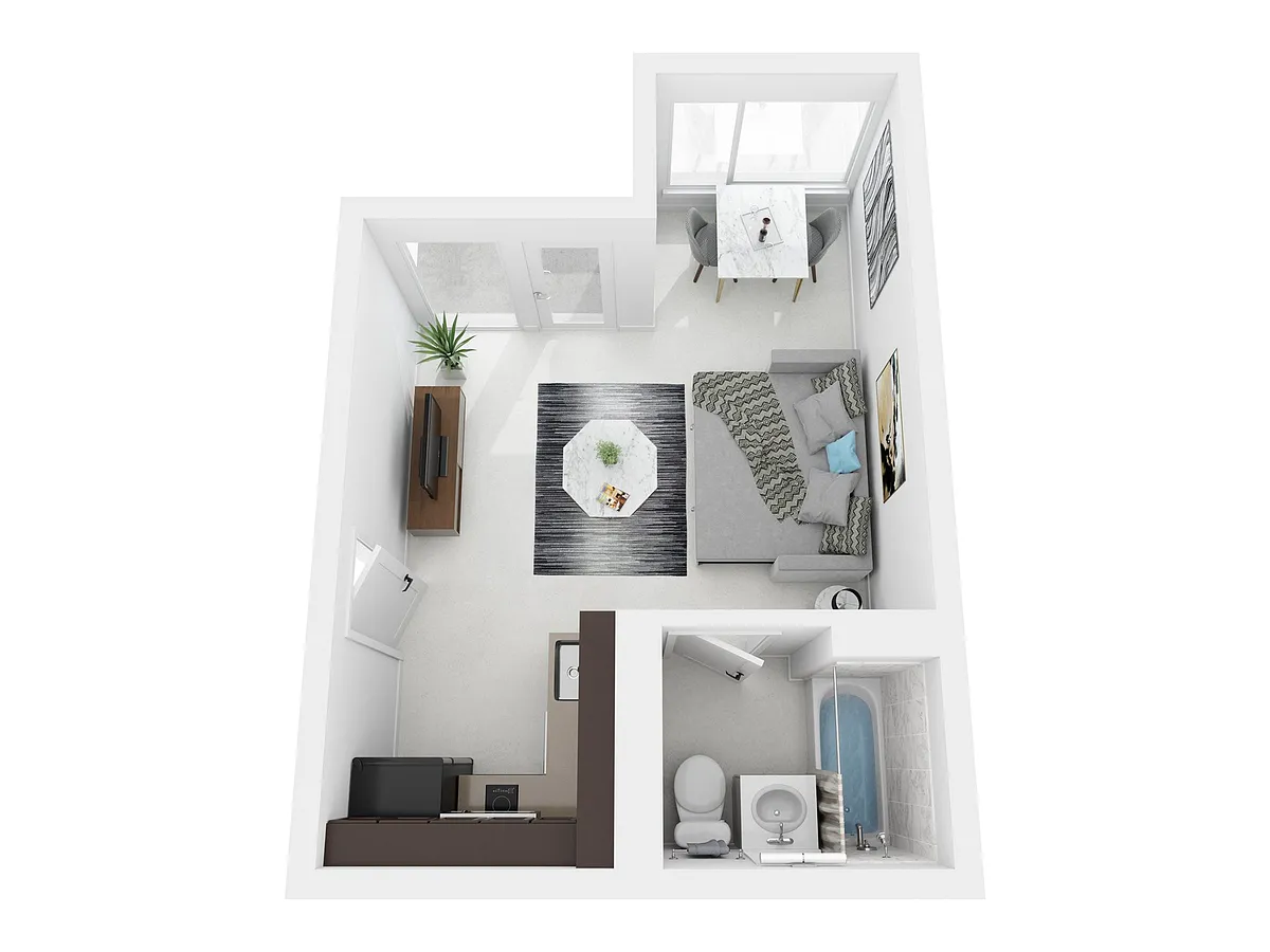 Floor plan 0X1