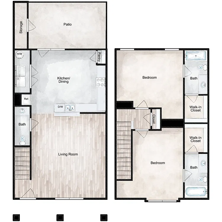 Floor plan AP2x25A