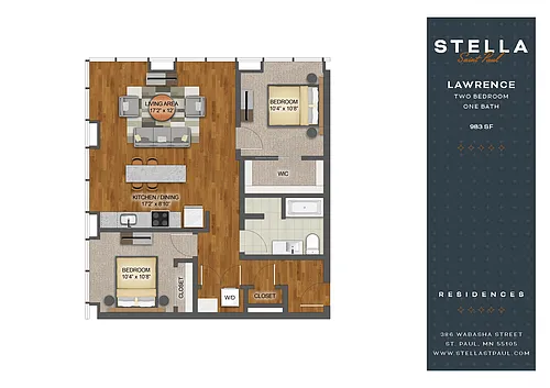 Floor plan Lawerence