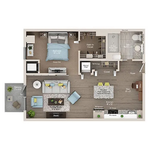 Floor plan A1PH