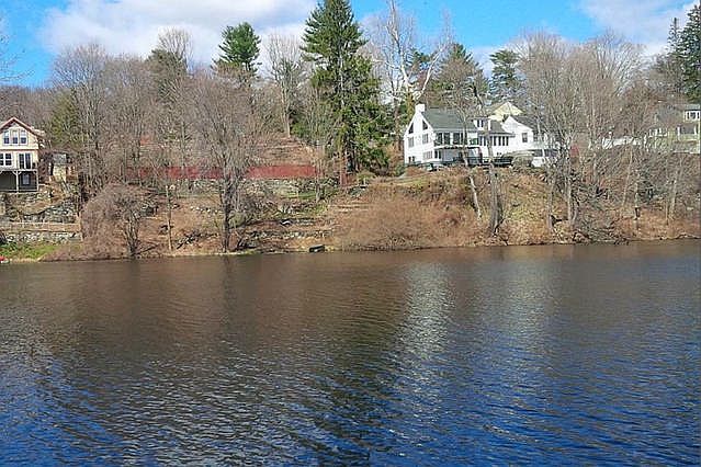 View of house from river