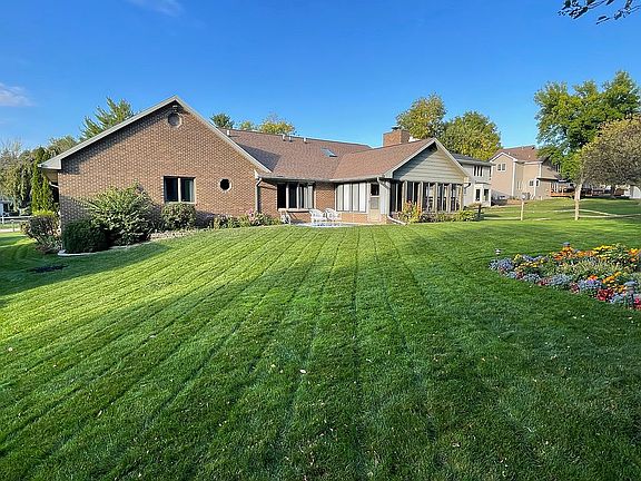 Rear of home