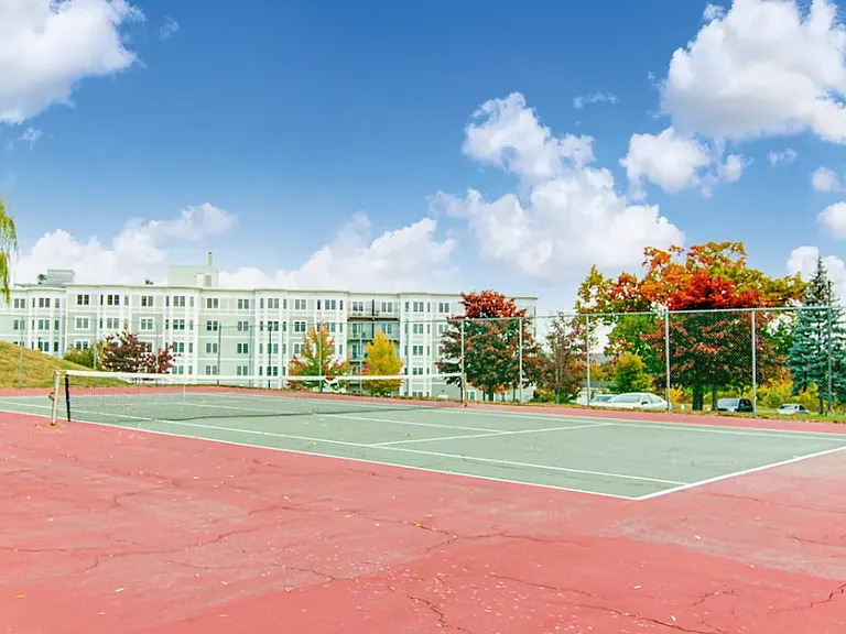 Community tennis court