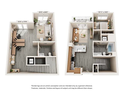 Floor plan LW1
