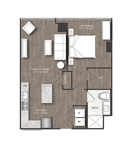 Floor plan F Units