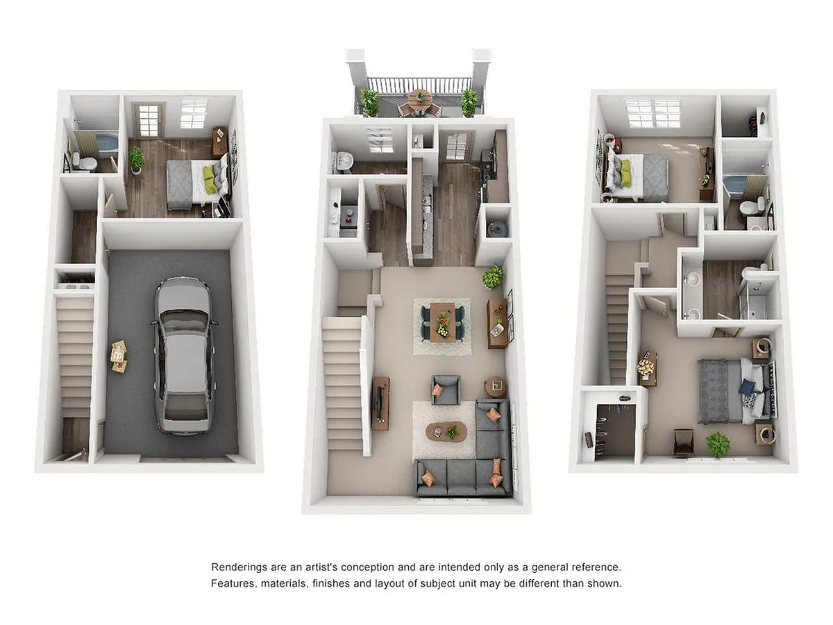 Floor plan T2 - St. James