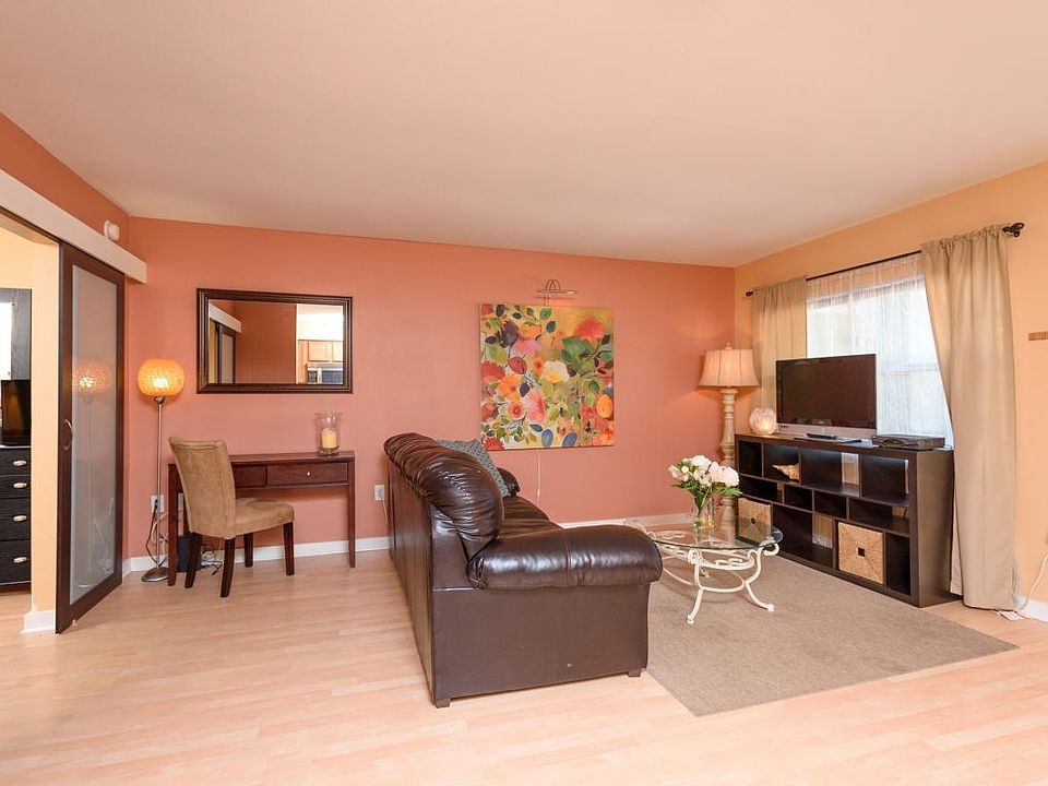 living room open to kitchen