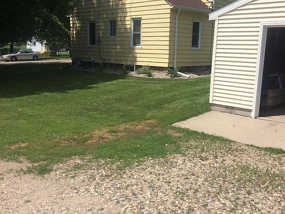 south side and garage