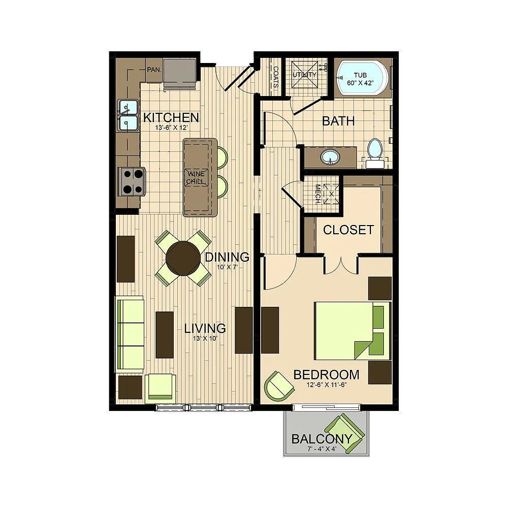 Floor plan A2