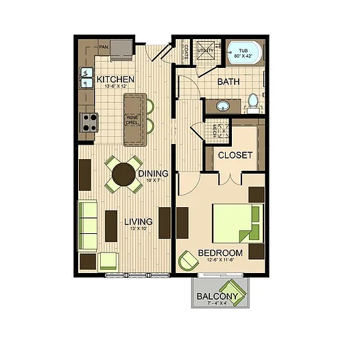 Floor plan A2