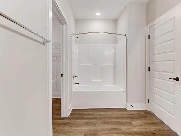 Master bathroom in 2 bedroom unit