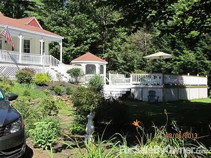 view from driveway