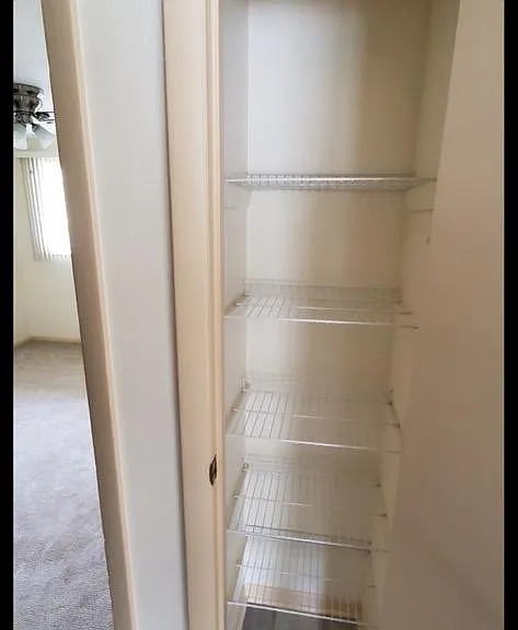 Small linen closet