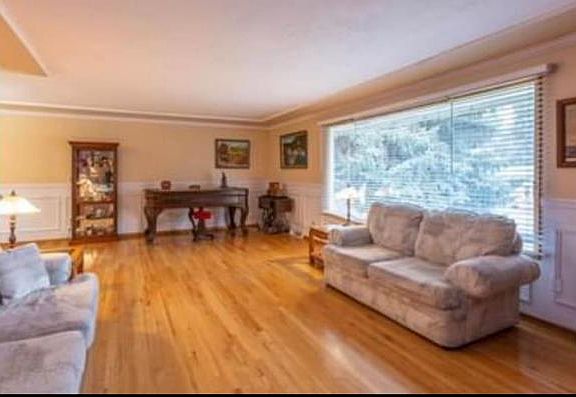Main Floor Family room has ample natural light and flows into Dining Area