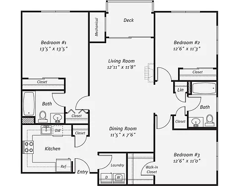 Floor plan C1
