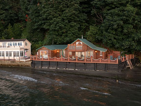 50 feet of sandy beach waterfront.