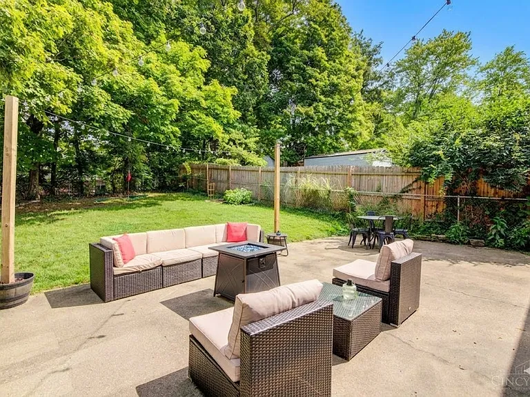 Enjoy the privacy and entertainment of the fully fenced in backyard.
