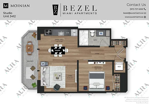Floor plan Studio