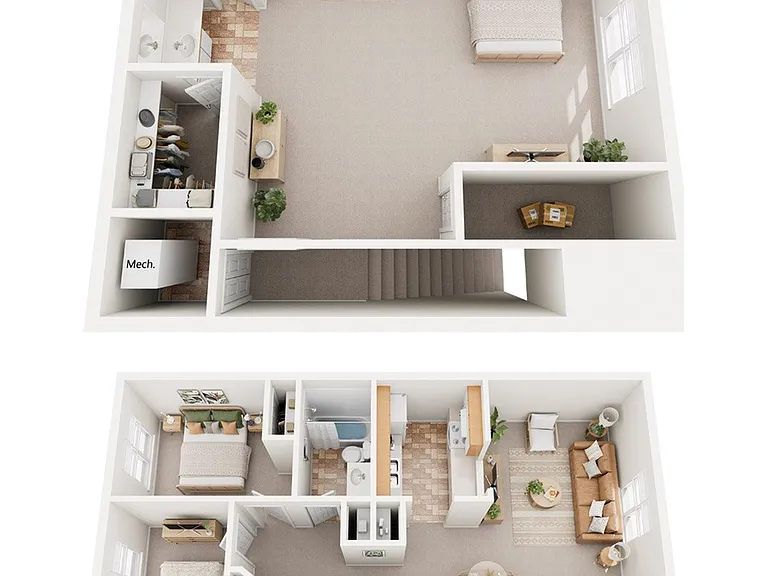 Coastline 3D both floors Coastline 3D both floors