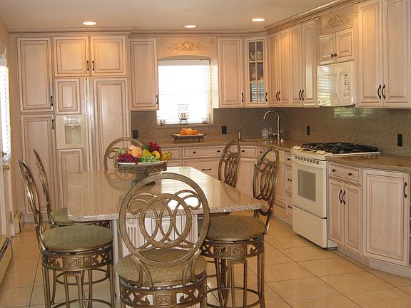 Custom Stained Cabinets!