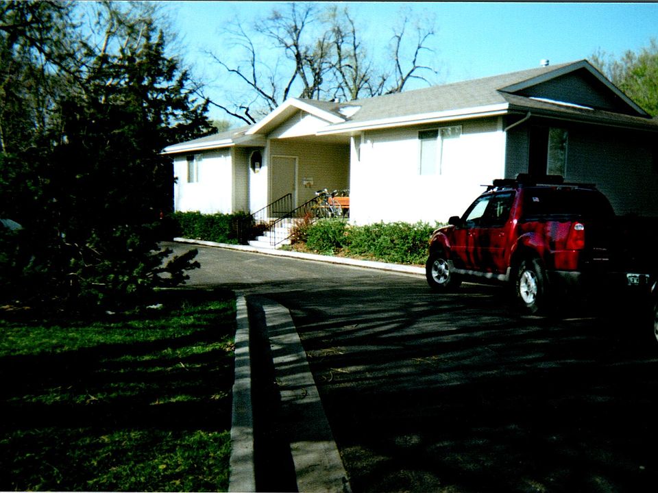Driveway entrance to property