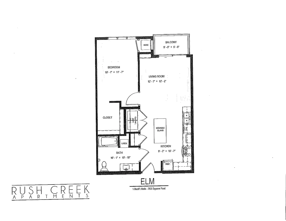 Floor plan ELM