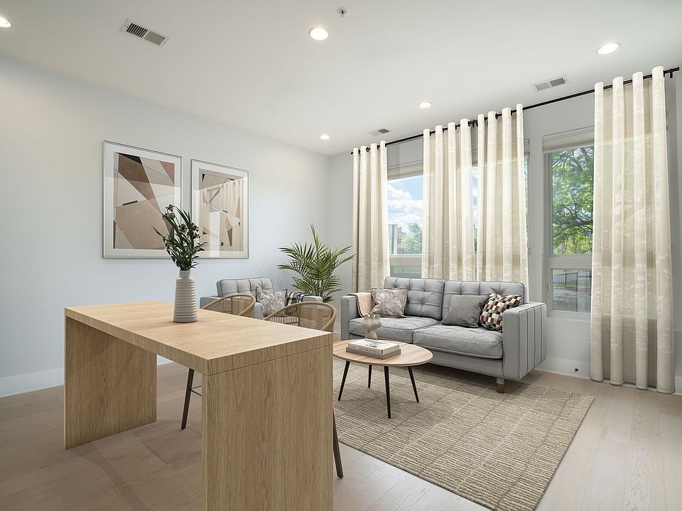 Living area (virtually staged)