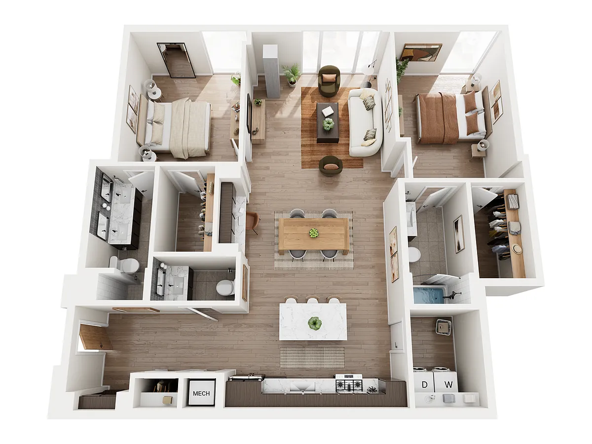 Floor plan The Lambie