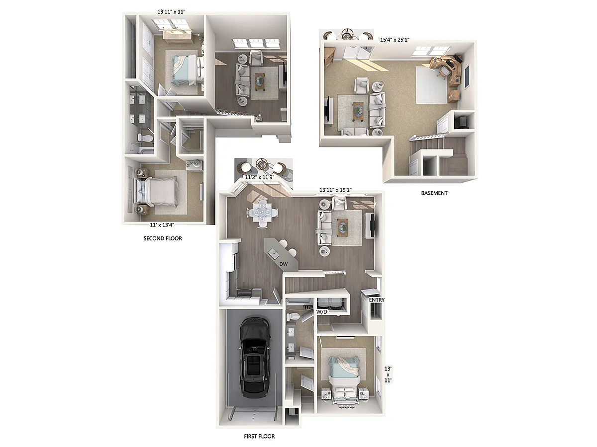 Floor plan C2T-Rec