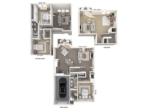 Floor plan C2T-Rec