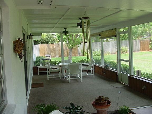 Patio Left view