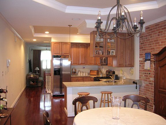 View from Dining Area - Notice Tray Ceilings!