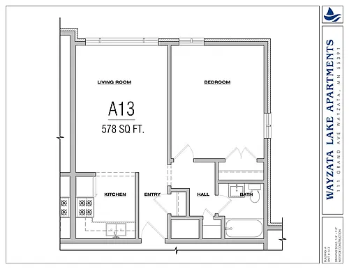 Floor plan 111-A13